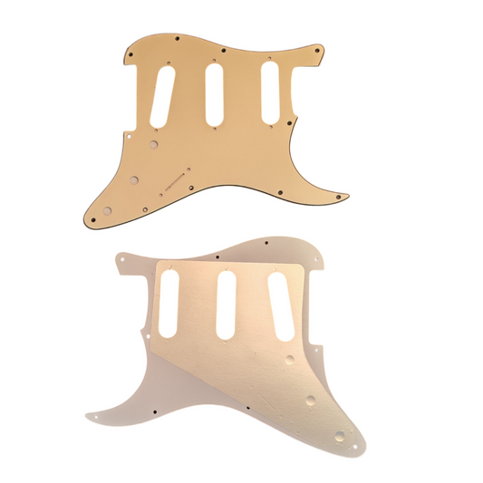 Stratocaster pickguard SSS - various colors