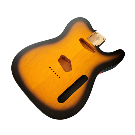 Sunburst (two tone) Satin Nitro T-Style body