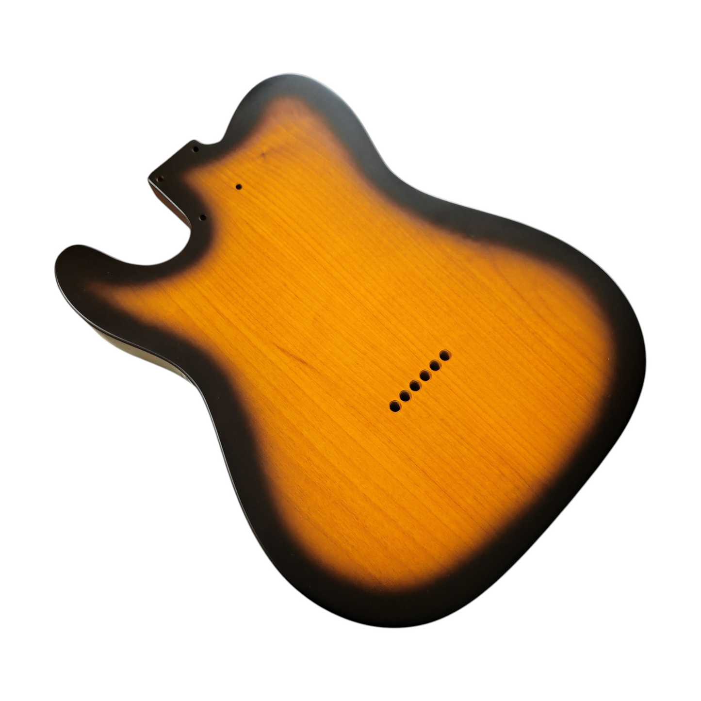 Sunburst (two tone) Satin Nitro T-Style body