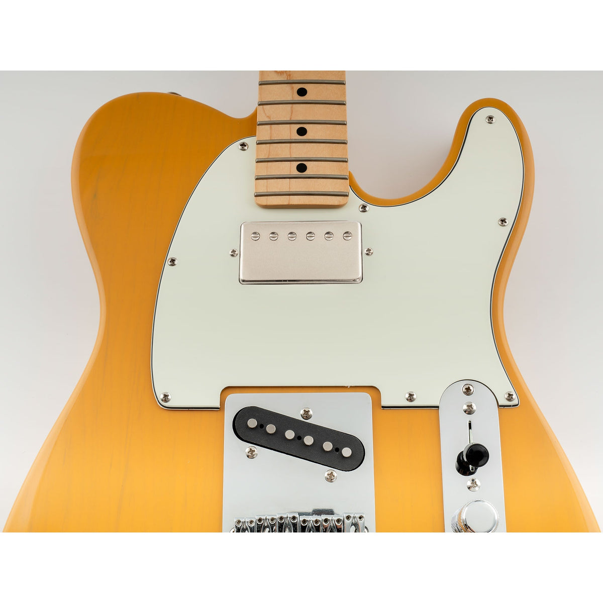 Musiclily Pro 8 Hole Guitar Tele Pickguard Humbucker HH for USA/Mexican Made Fender Standard Telecaster Modern Style