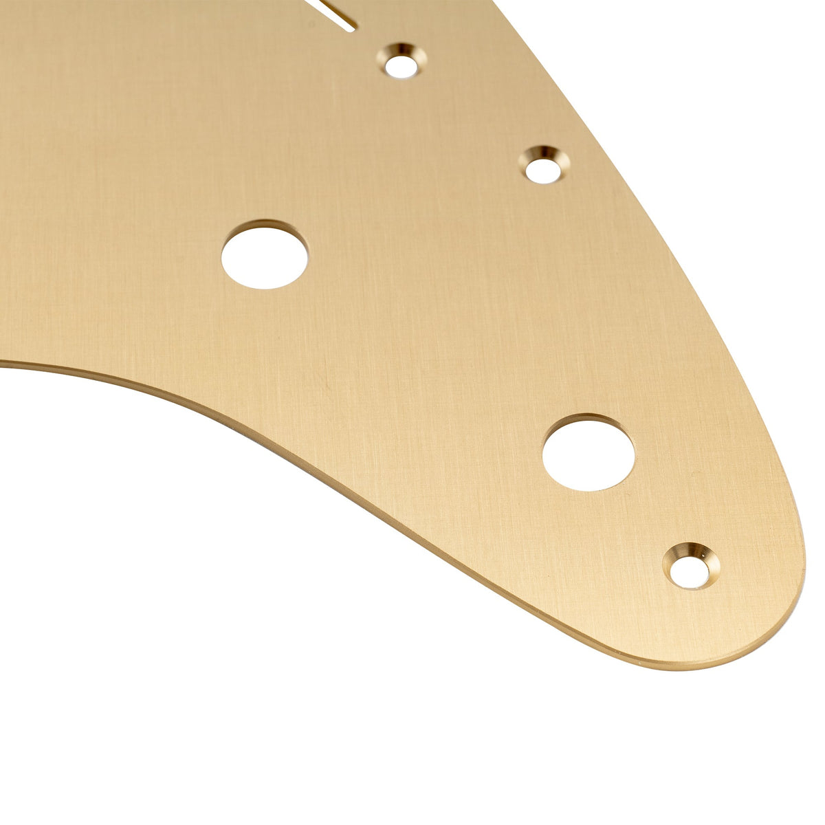 Musiclily Ultra 11 Holes Anodized Aluminum ST SSS Guitar Pickguard for American Mexican Fender Standard Strat Style Electric Guitar