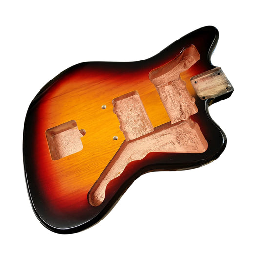 Sunburst (three tone) Jazzmaster Alder Body