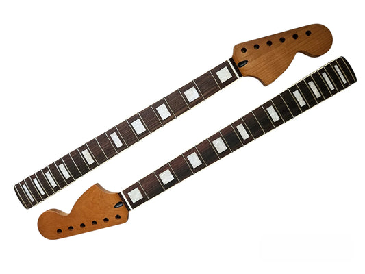 Strat neck Roasted maple with rosewood fretboard - Big Headstock 70s (Satin)