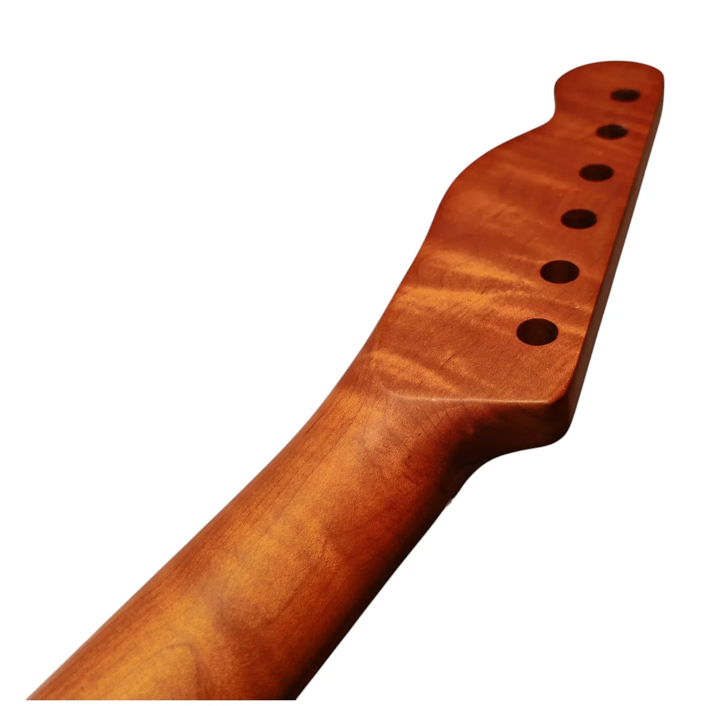 Tele neck Roasted flame maple with maple fretboard (Satin)