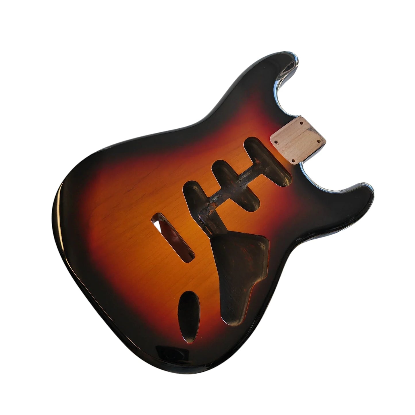 Sunburst (three tone) Nitro Stratocaster body