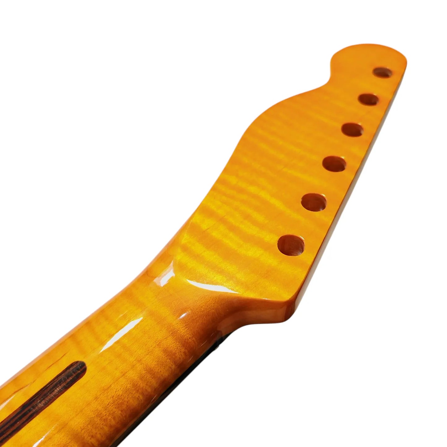 Tele neck Flame maple with rosewood fretboard (Gloss)