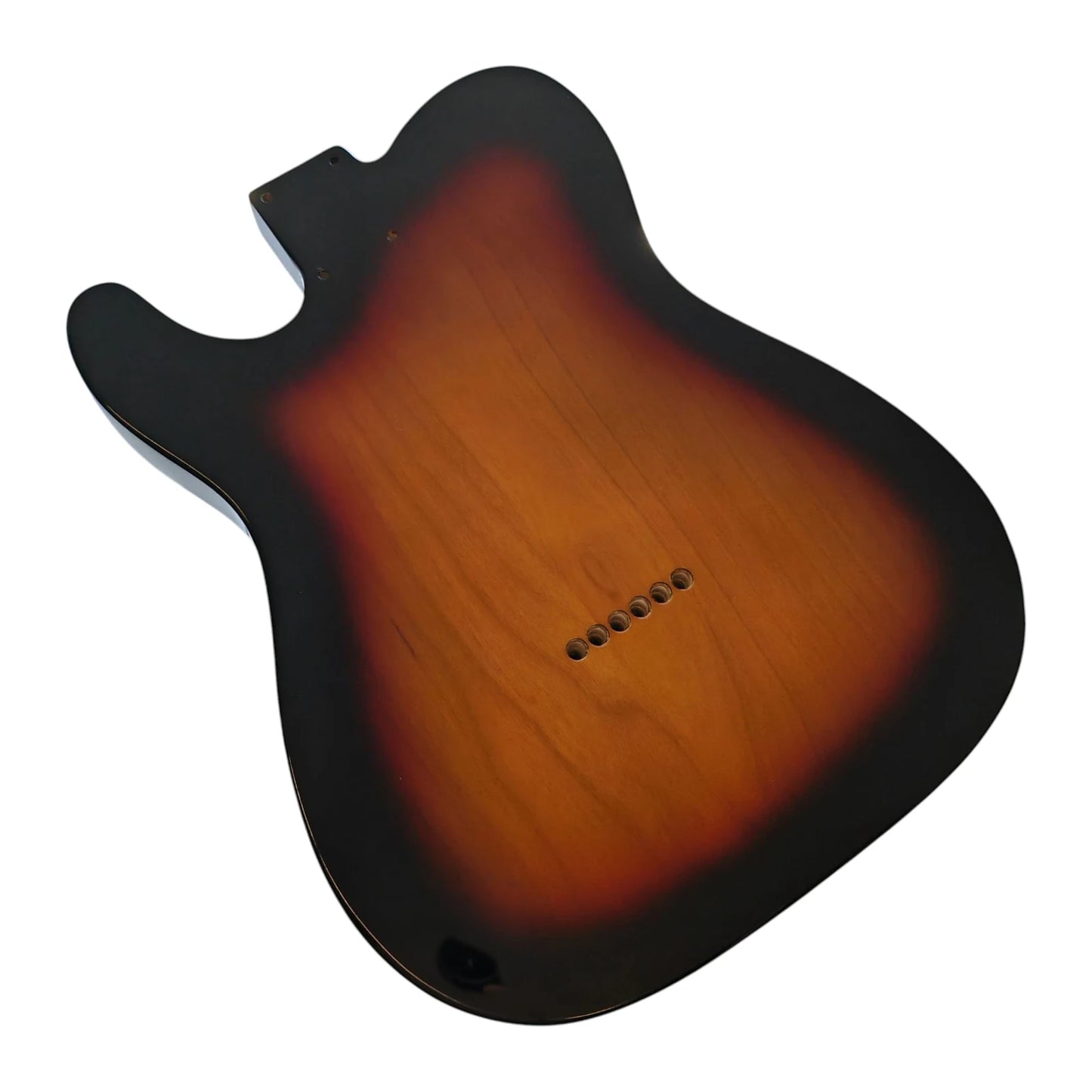 Sunburst (three tone) Nitro Telecaster body
