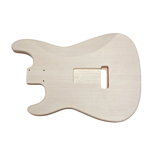 Stratocaster 2 piece Basswood body with Burl Top #2