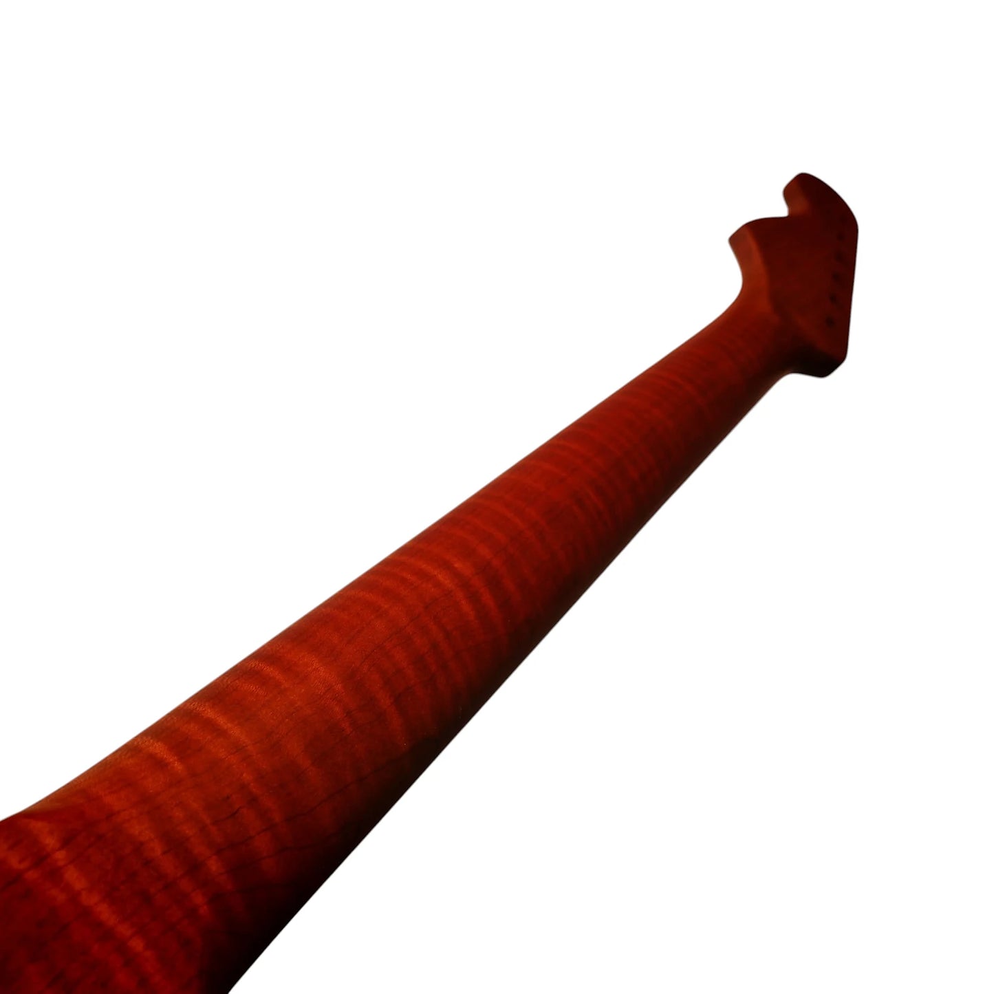 Strat neck Roasted flame maple with maple fretboard (Satin)