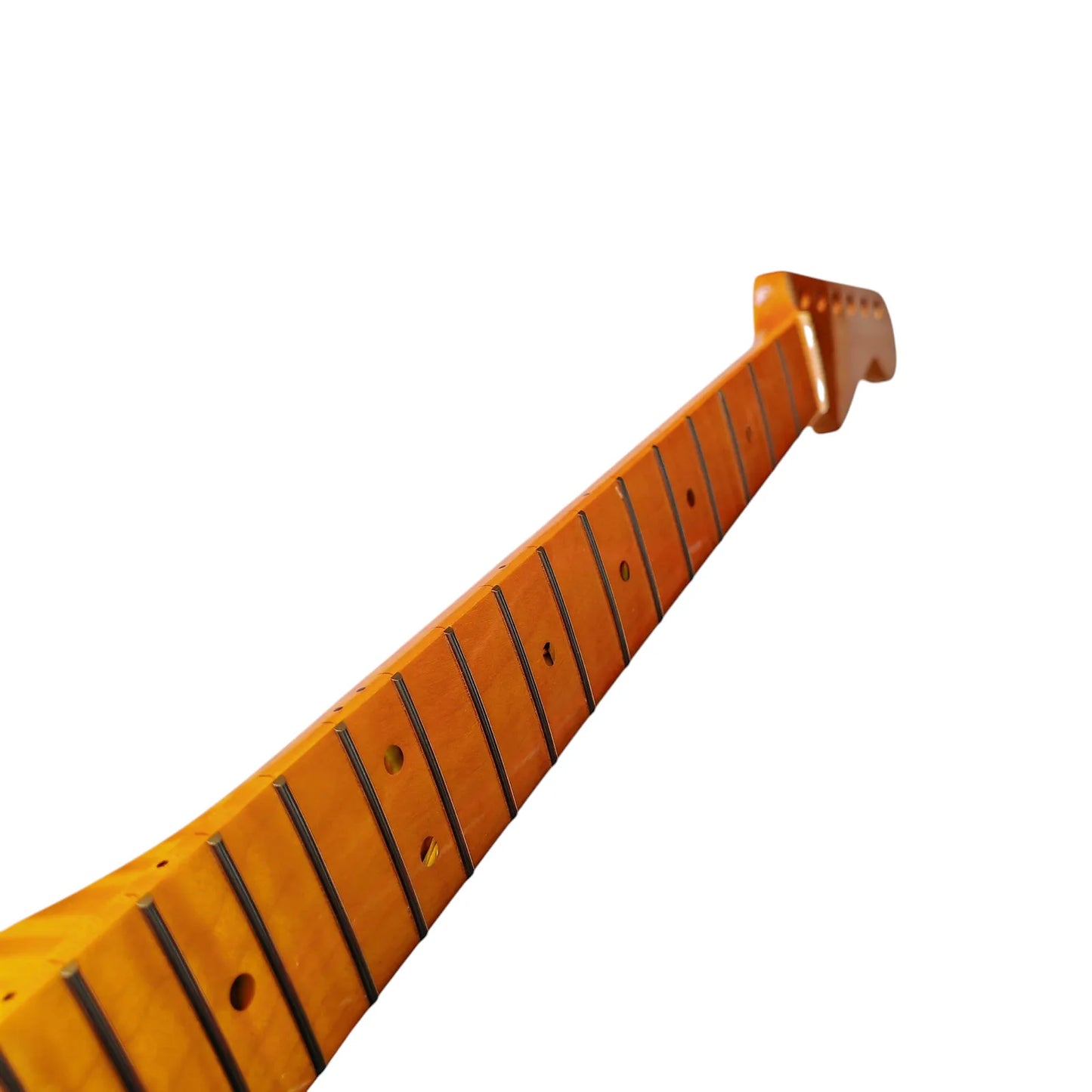 Strat neck Flame maple with maple fretboard (Gloss)