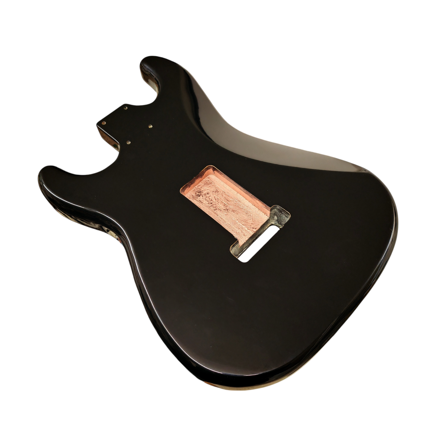 Black Nitro Stratocaster body