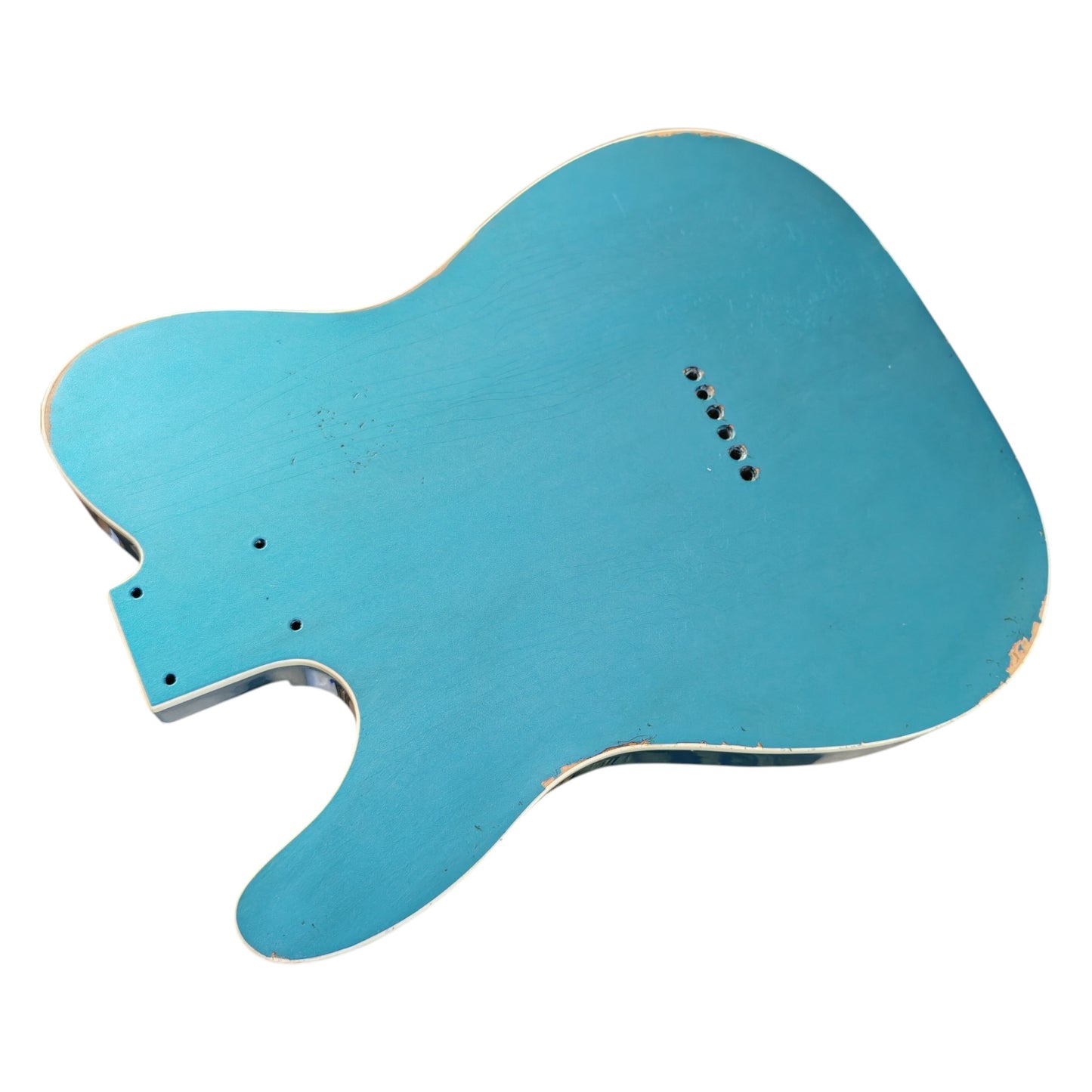 Ocean Turquoise Metallic Nitro T-Style Guitar Body