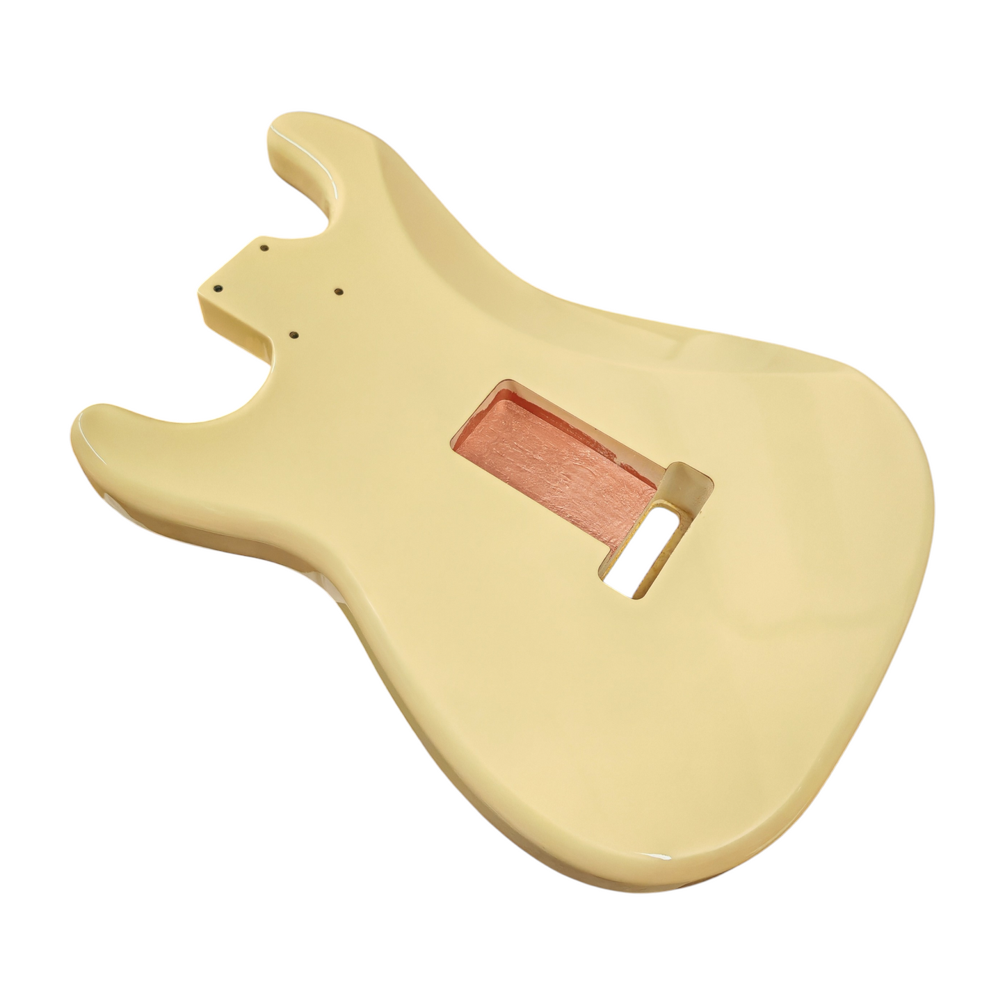 Vintage White Nitro S-Style body