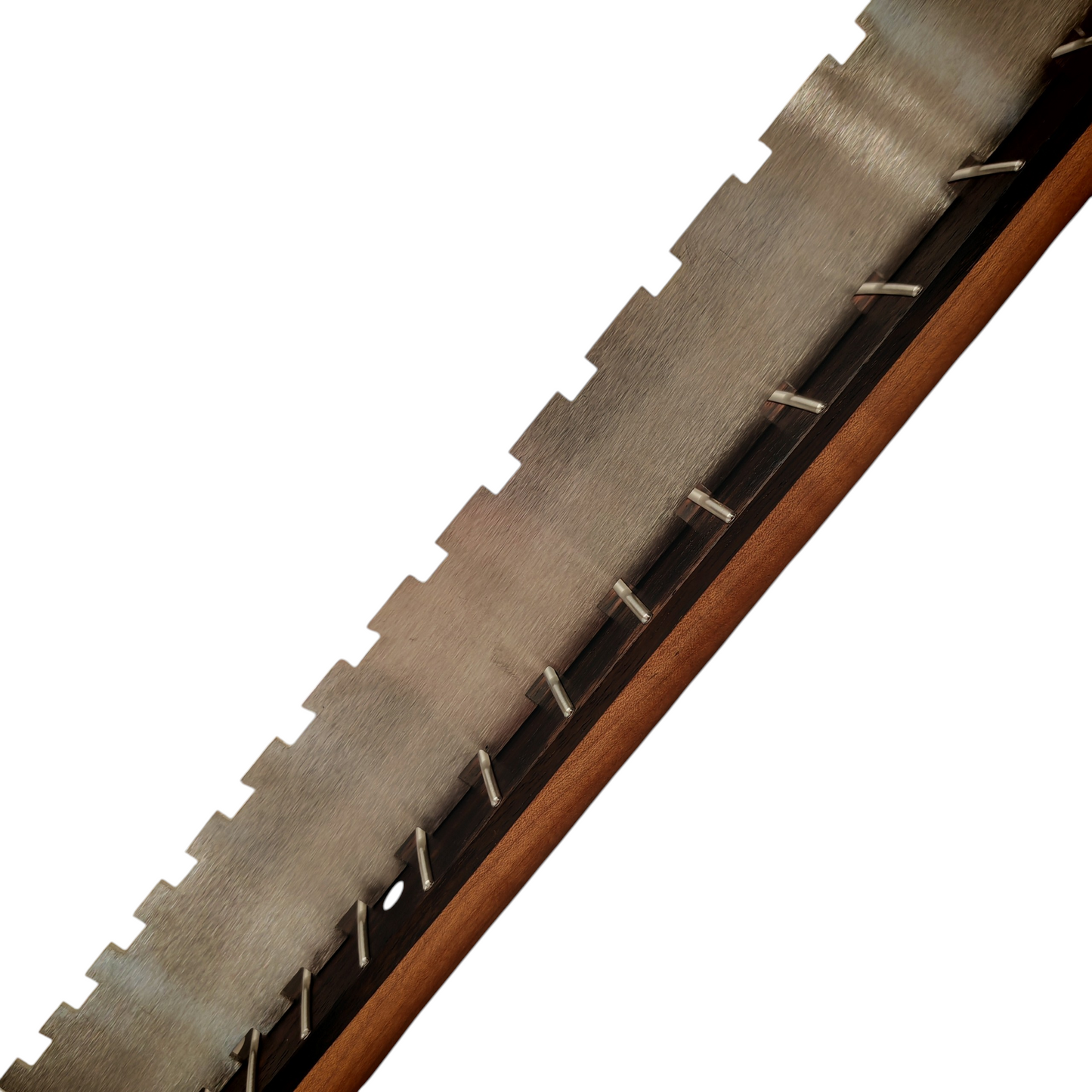 S-Style neck Roasted maple with rosewood fretboard (Nitro Satin) - Light flame and round end frets