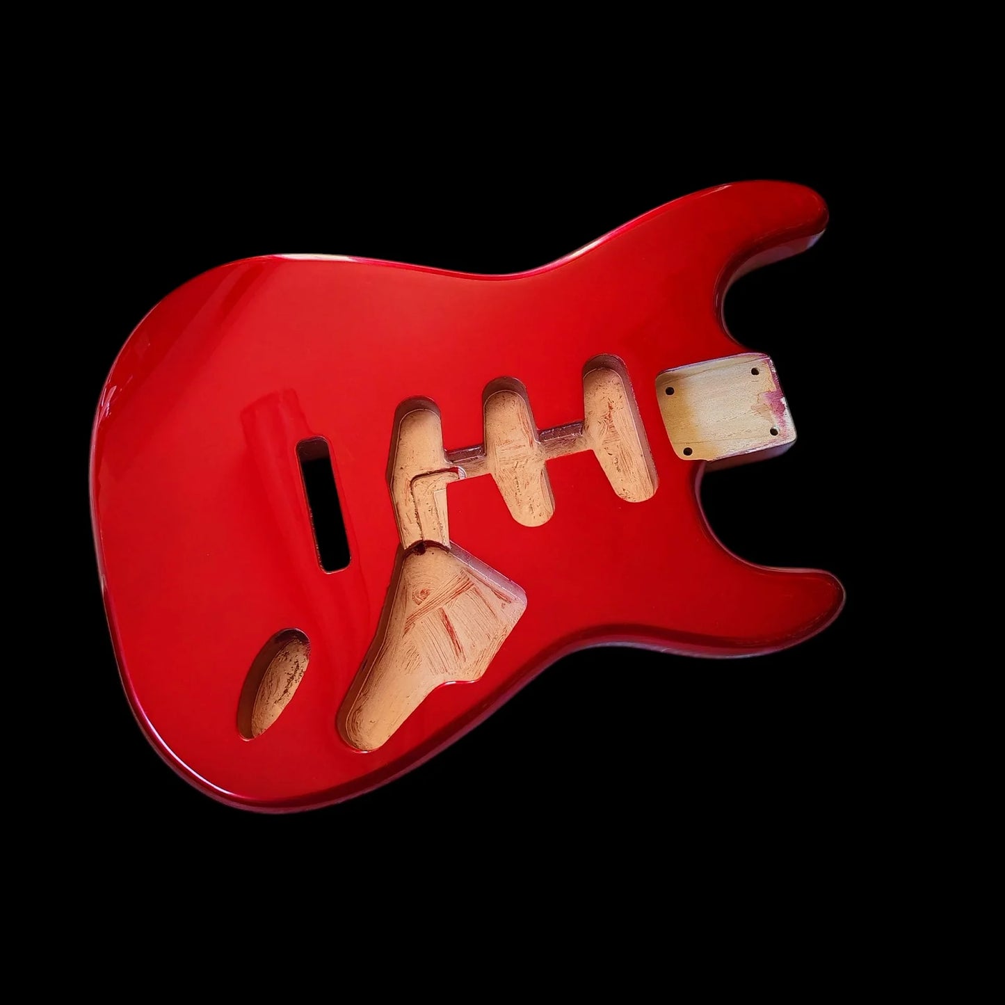 Candy Apple Red Stratocaster body