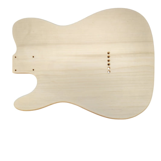 Telecaster 2 piece Basswood body with Burl Top #3