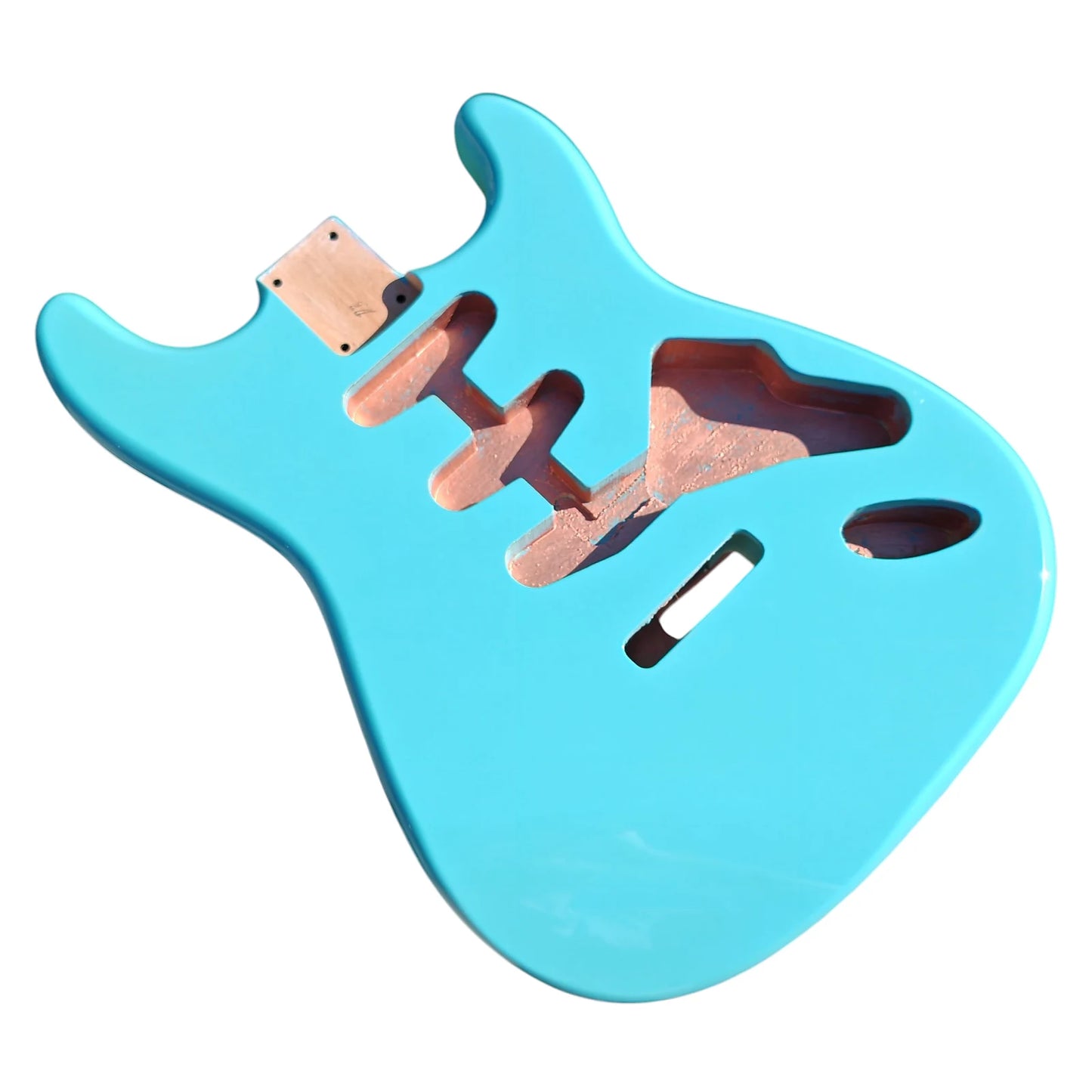 Daphne Blue Nitro Stratocaster body