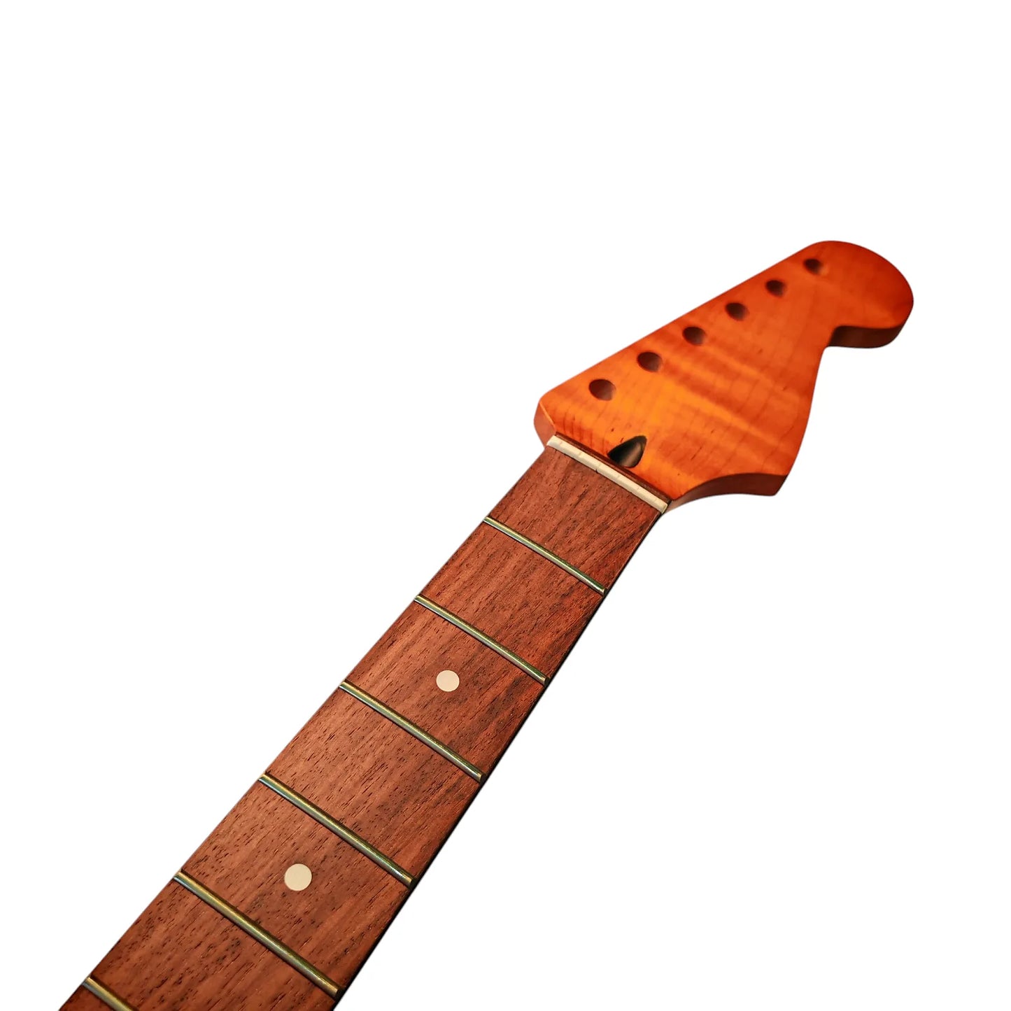 Strat neck Roasted flame maple with rosewood fretboard (Satin)