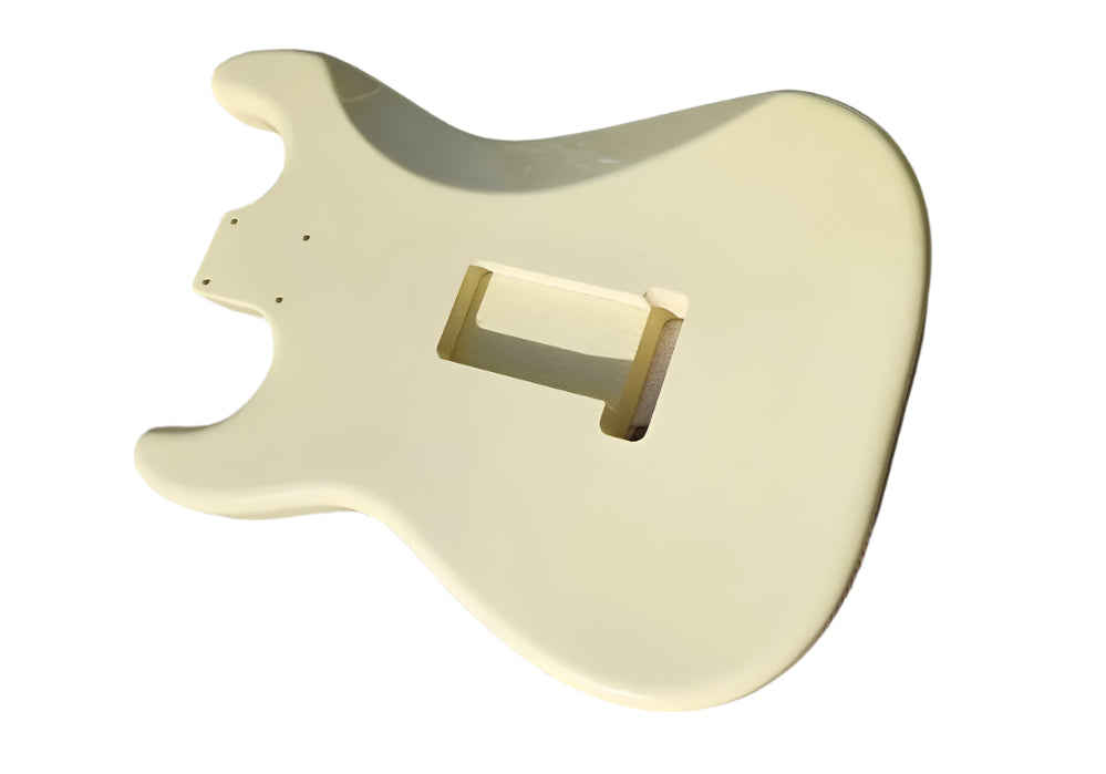 Vintage white Nitro Stratocaster body
