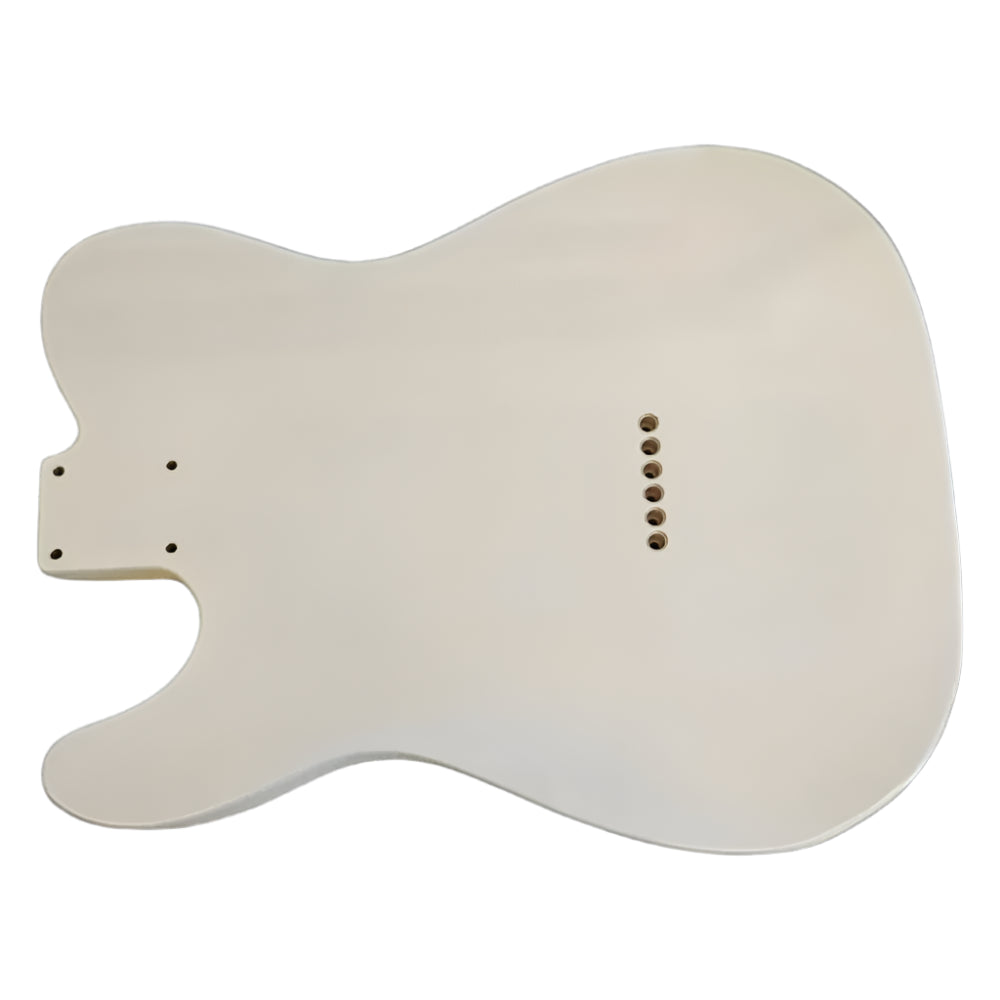 Olympic White Nitro Telecaster body