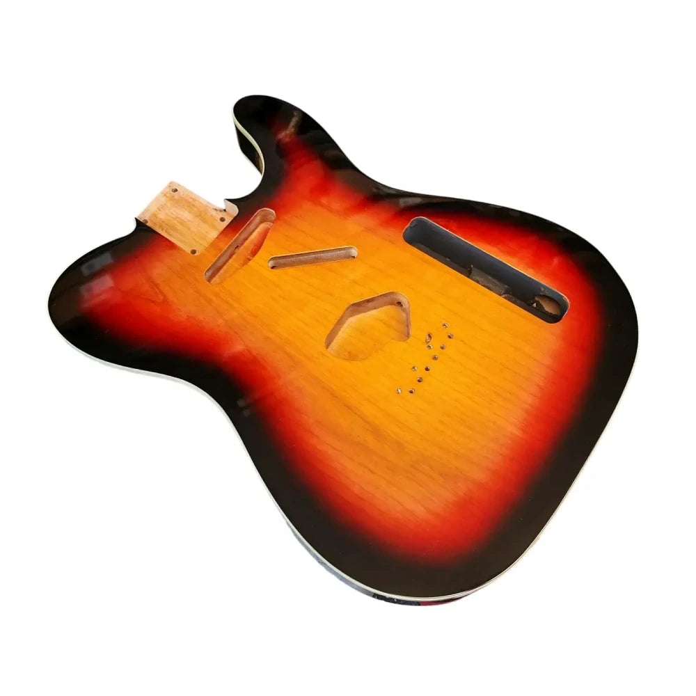Sunburst (three tone) Nitro Telecaster body