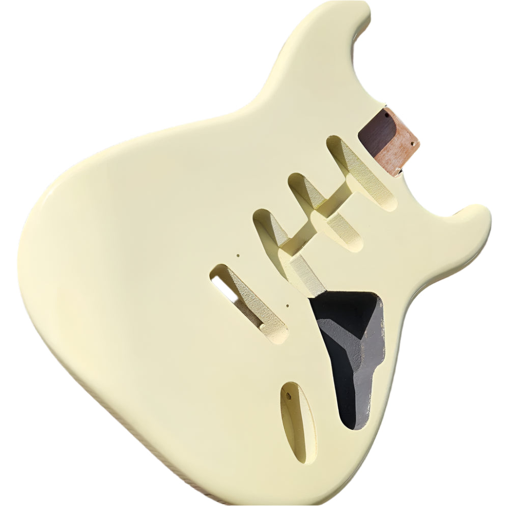 Vintage white Nitro Stratocaster body