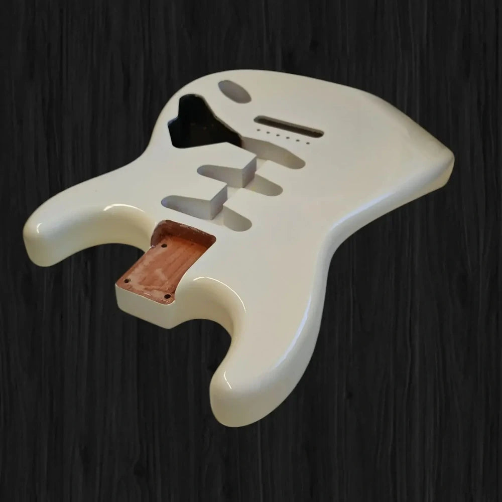 Olympic White Nitro Stratocaster Body