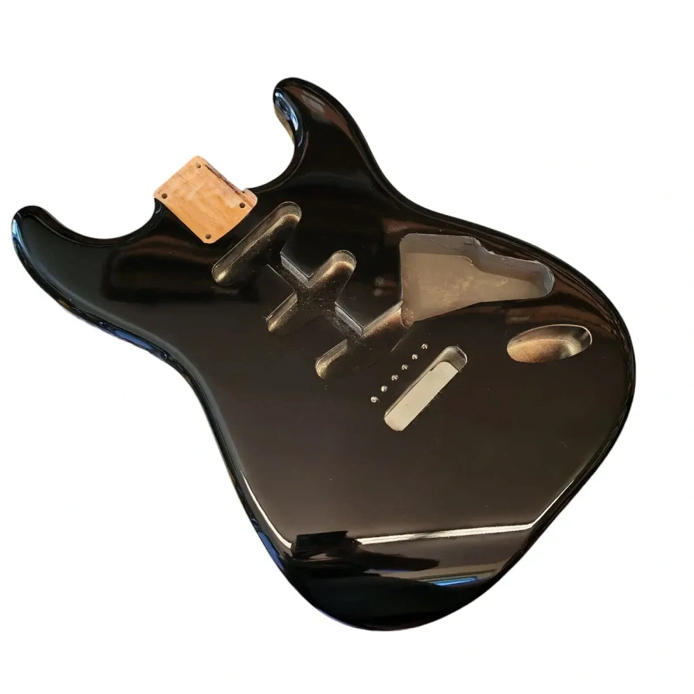 Black Nitro Stratocaster body