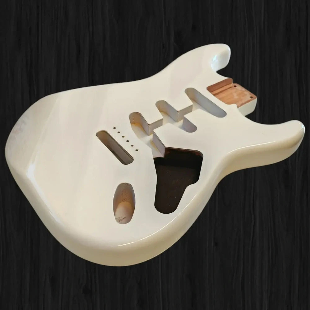 Olympic White Nitro Stratocaster Body
