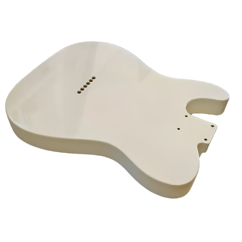 Olympic White Nitro Telecaster body
