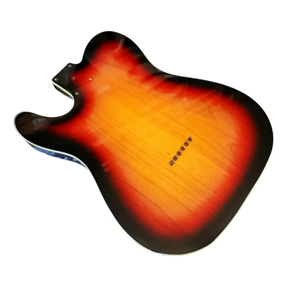 Sunburst (three tone) Nitro Telecaster body