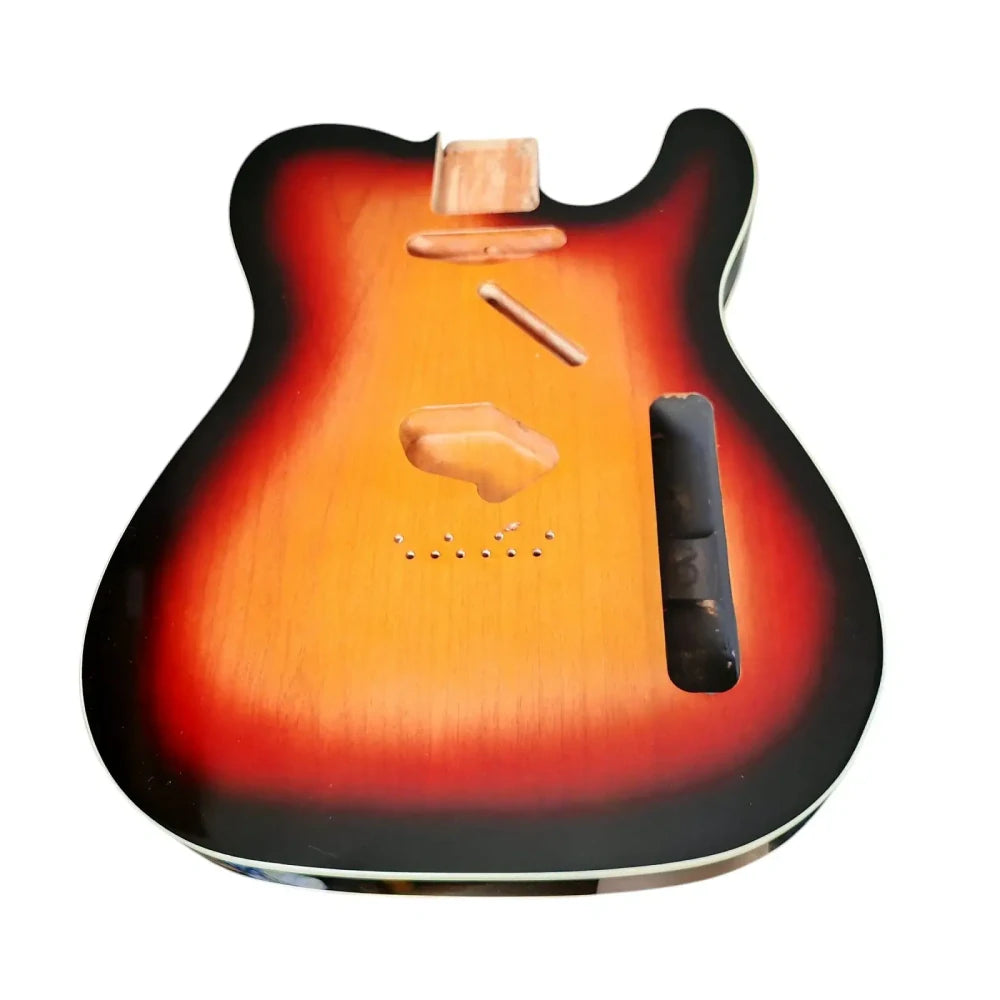 Sunburst (three tone) Nitro Telecaster body
