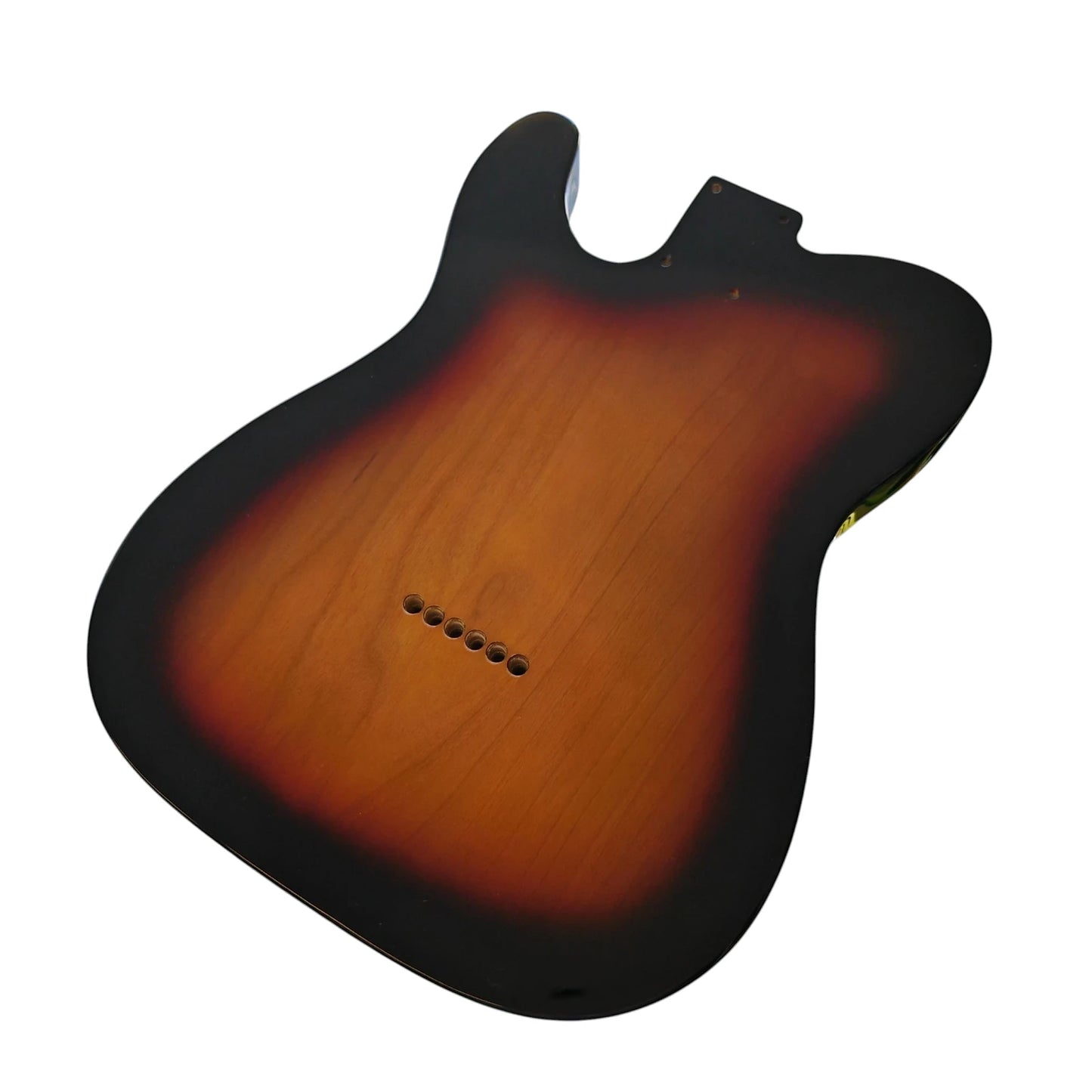 Sunburst (three tone) Nitro Telecaster body