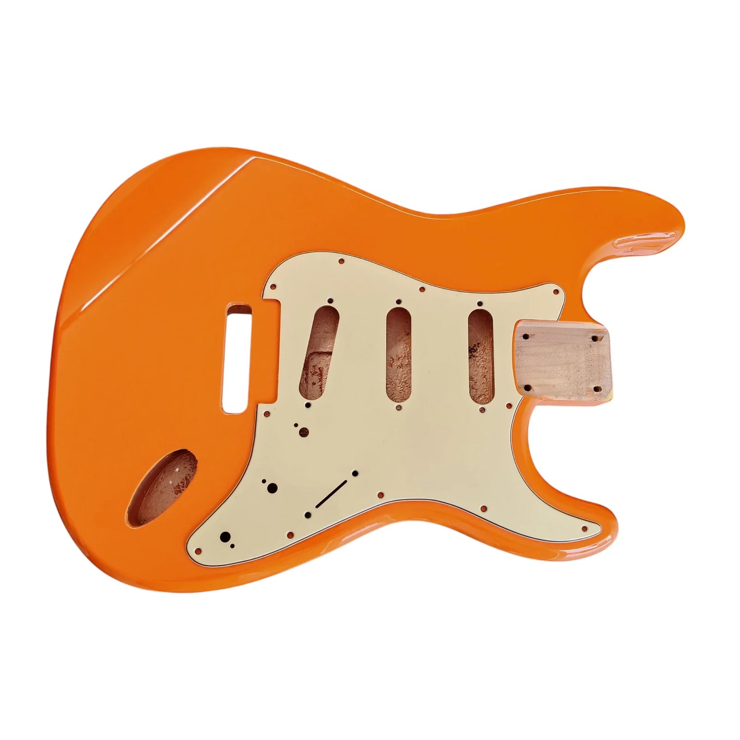 Capri Orange Stratocaster body