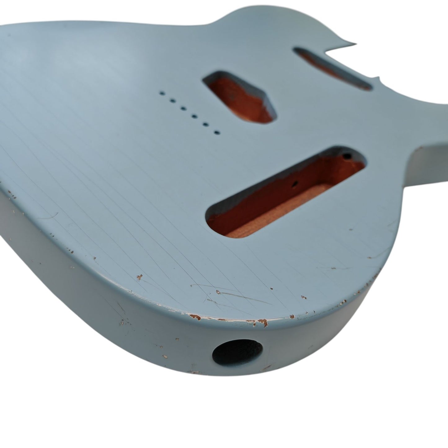 Relic T-Style Daphne blue alder guitar body