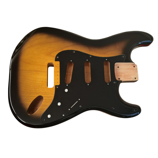 Sunburst (two tone) Nitro Stratocaster body