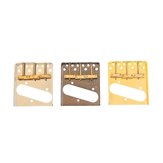 Telecaster bridge 3 saddle - various colors