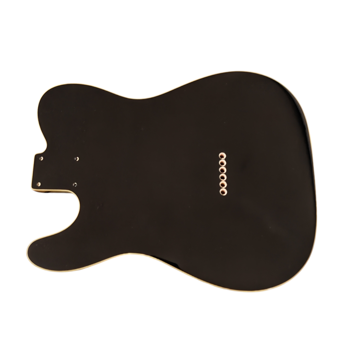 Black T-Style body - Double cream binding