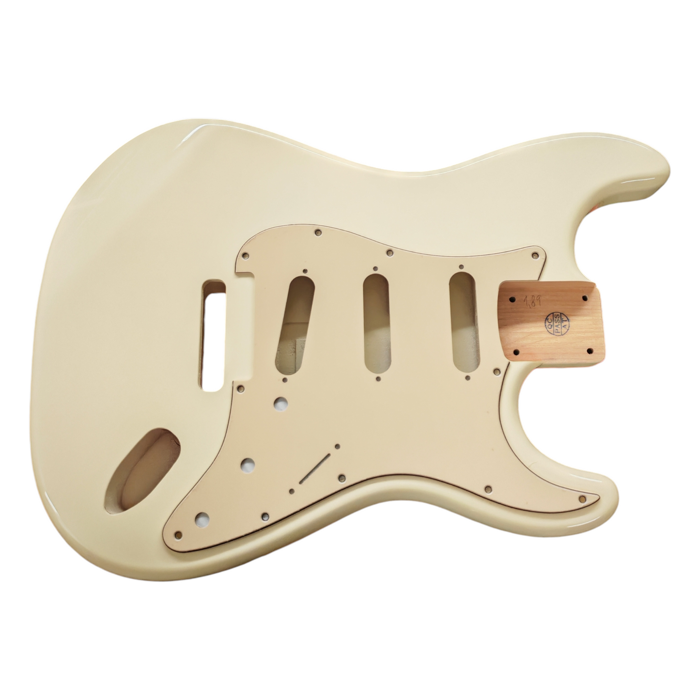 Vintage White S-Style body