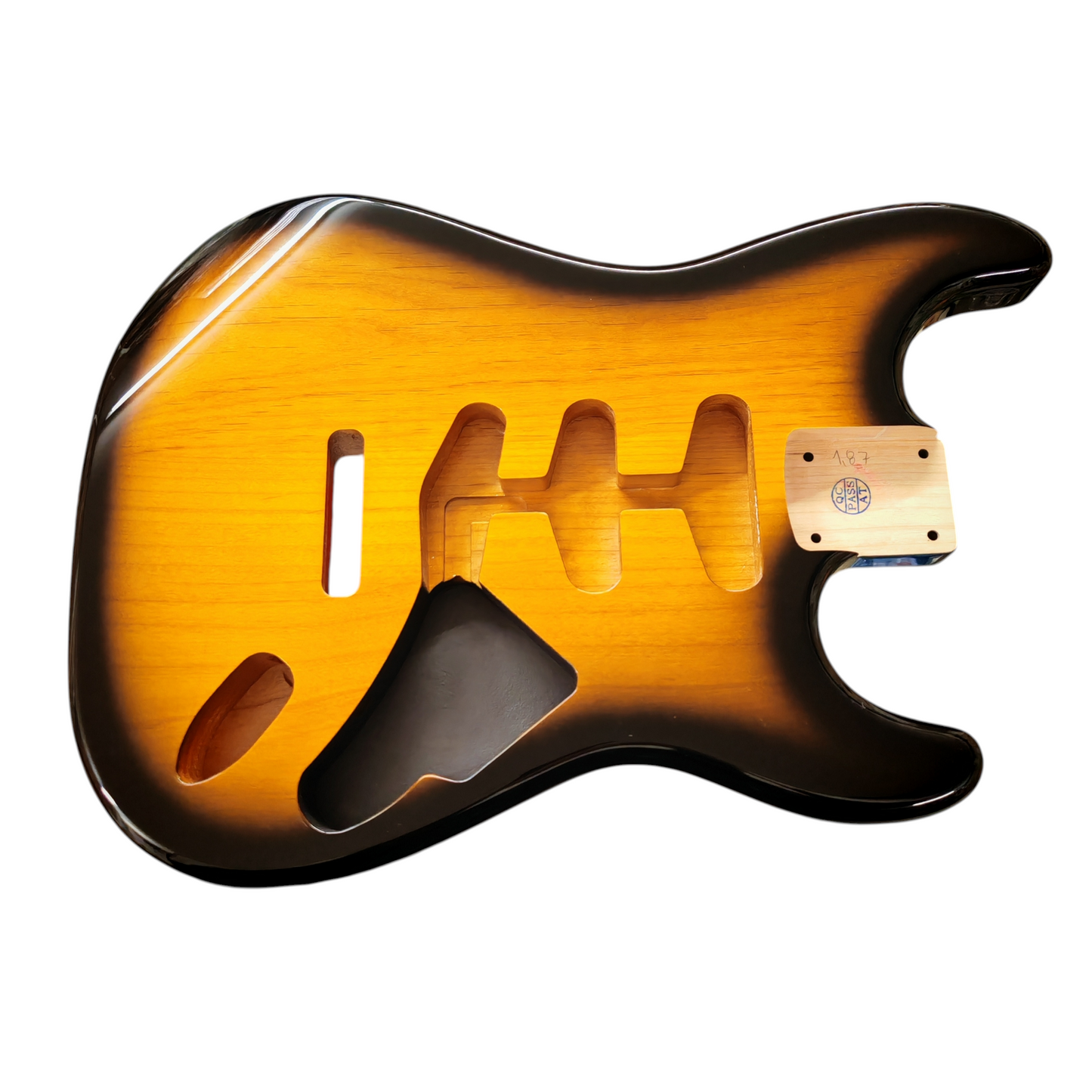 Sunburst (Two tone) S-Style body
