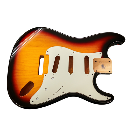 Sunburst (Three tone) S-Style body