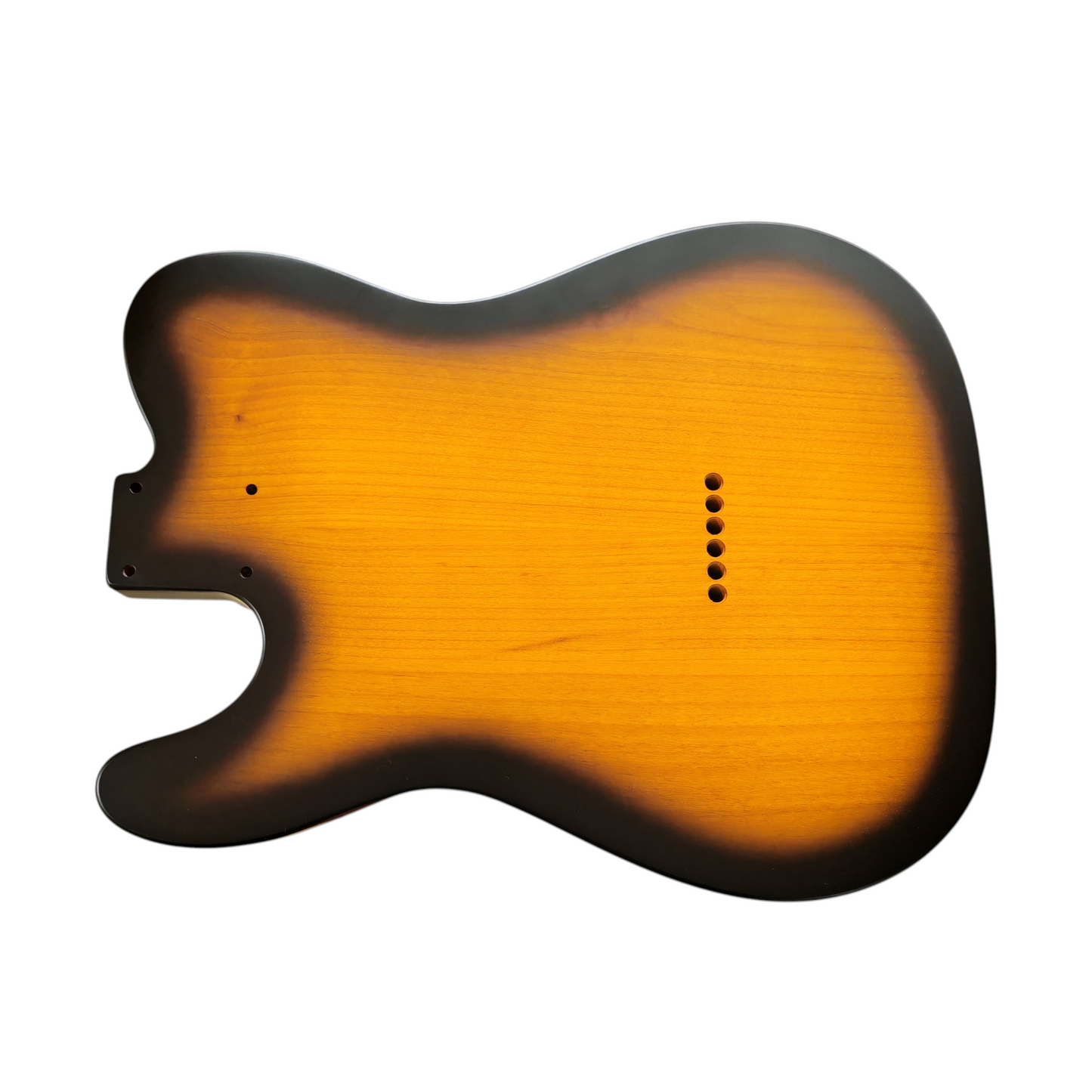 Sunburst (two tone) Satin Nitro T-Style body