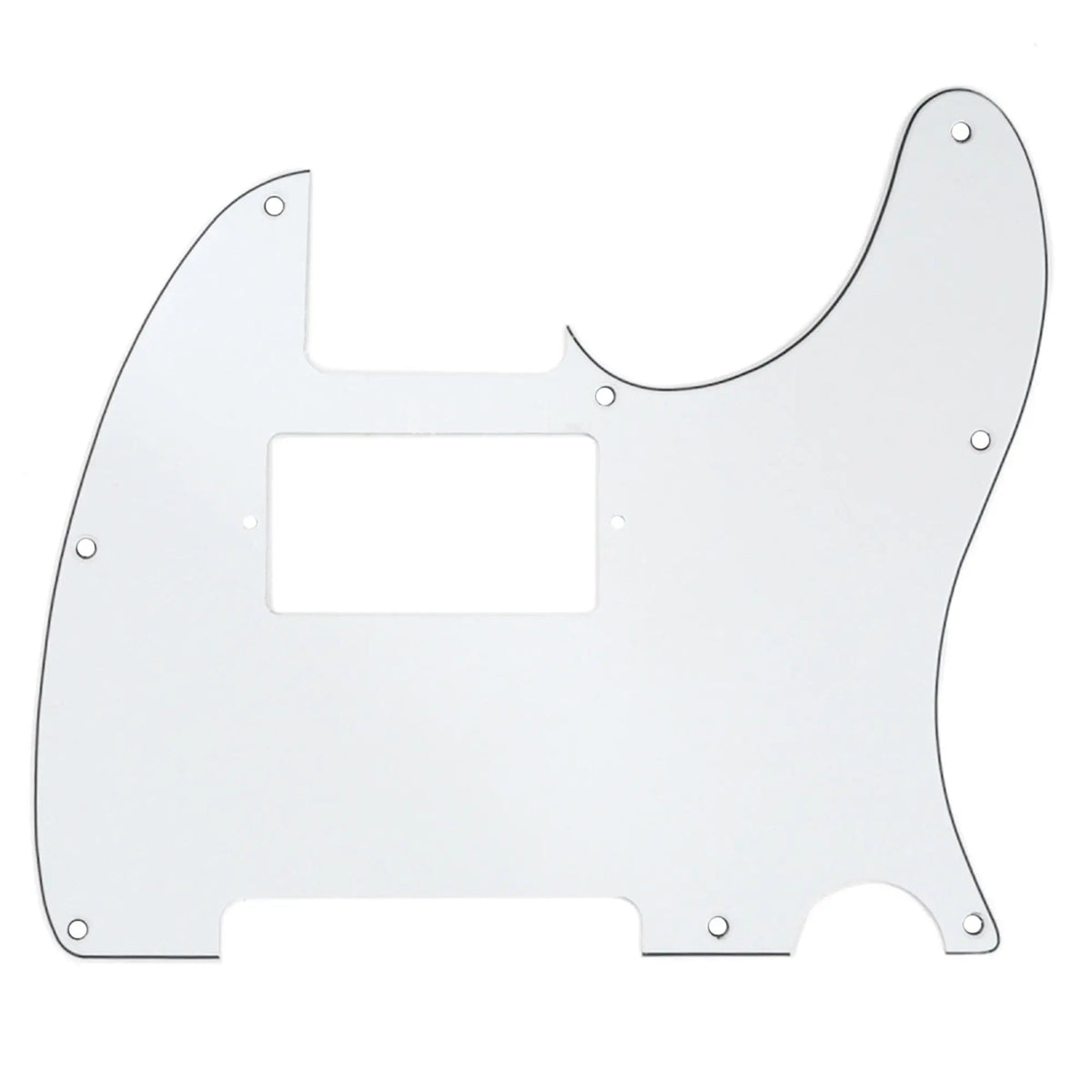 Musiclily Pro 8 Hole Guitar Tele Pickguard Humbucker HH for USA/Mexican Made Fender Standard Telecaster Modern Style
