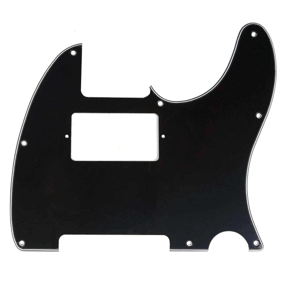 Musiclily Pro pickguard Tele HH pre humbuckery s 8 otvormi pre Fender Standard Telecaster vyrobený v USA/Mexiku, moderný štýl