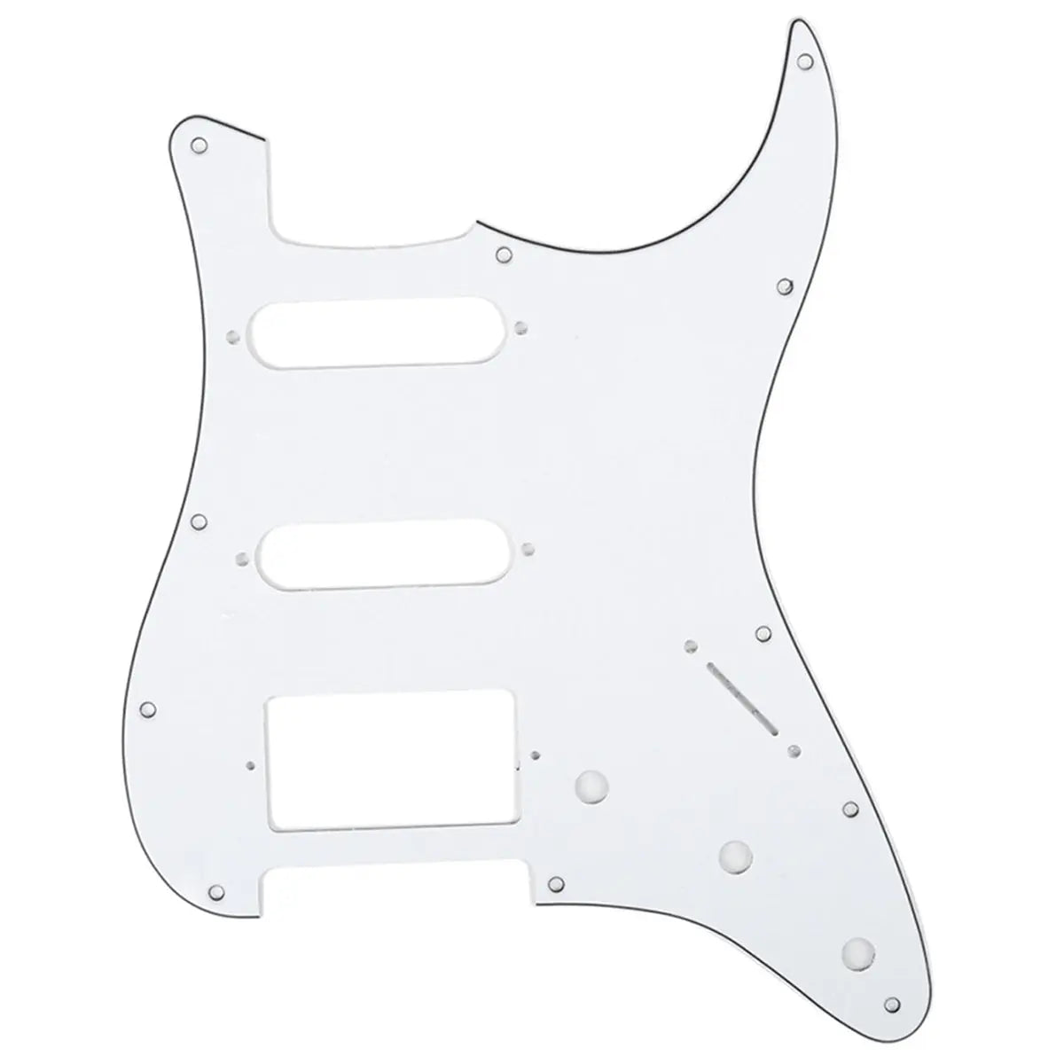 Musiclily Pro HSS 11 Hole Guitar Strat Pickguard for Fender USA/Mexican Made Standard Stratocaster Modern Style