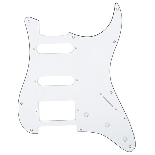 Musiclily Pro HSS 11 Hole Guitar Strat Pickguard for Fender USA/Mexican Made Standard Stratocaster Modern Style