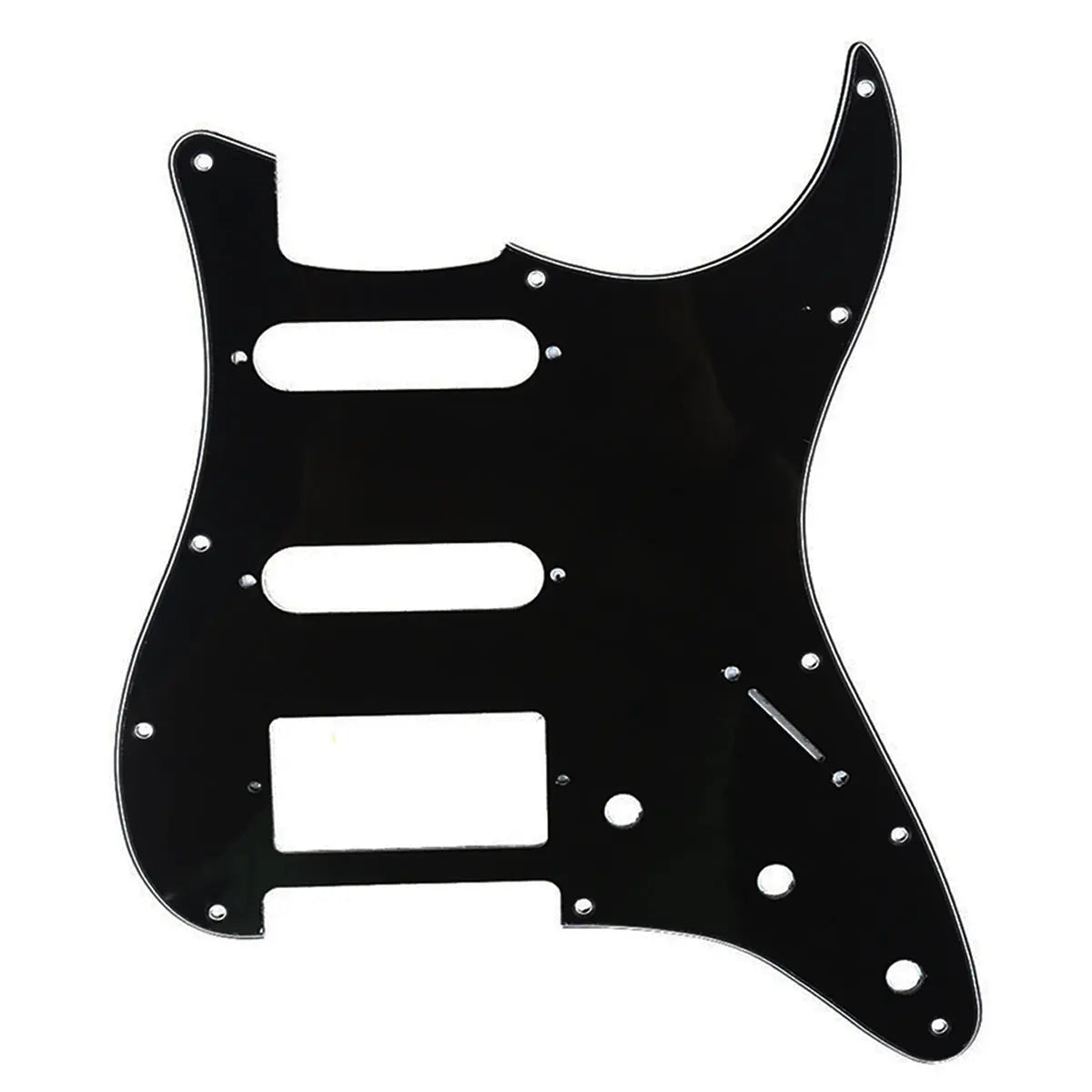 Musiclily Pro HSS 11 Hole Guitar Strat Pickguard for Fender USA/Mexican Made Standard Stratocaster Modern Style