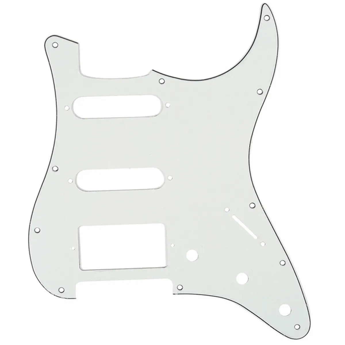 Musiclily Pro HSS 11 Hole Guitar Strat Pickguard for Fender USA/Mexican Made Standard Stratocaster Modern Style