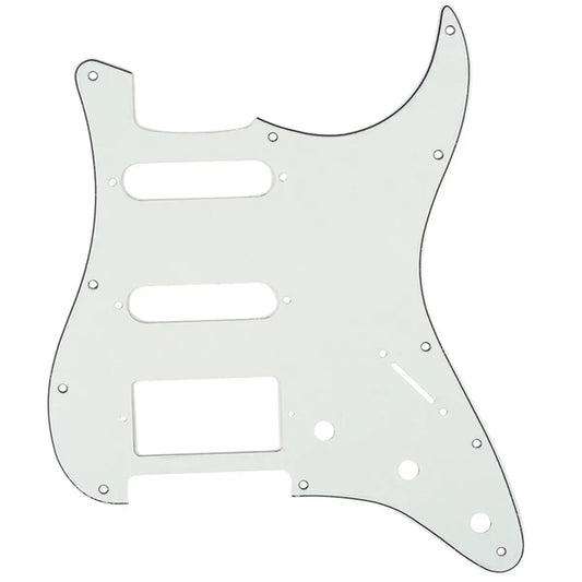 Musiclily Pro HSS 11 Hole Guitar Strat Pickguard for Fender USA/Mexican Made Standard Stratocaster Modern Style
