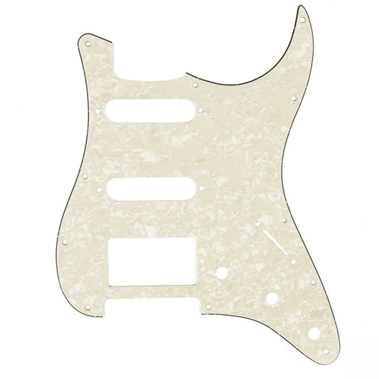 Musiclily Pro HSS 11 Hole Guitar Strat Pickguard for Fender USA/Mexican Made Standard Stratocaster Modern Style